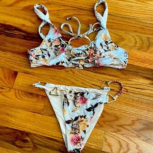 Beach riot woman bathing suit two piece